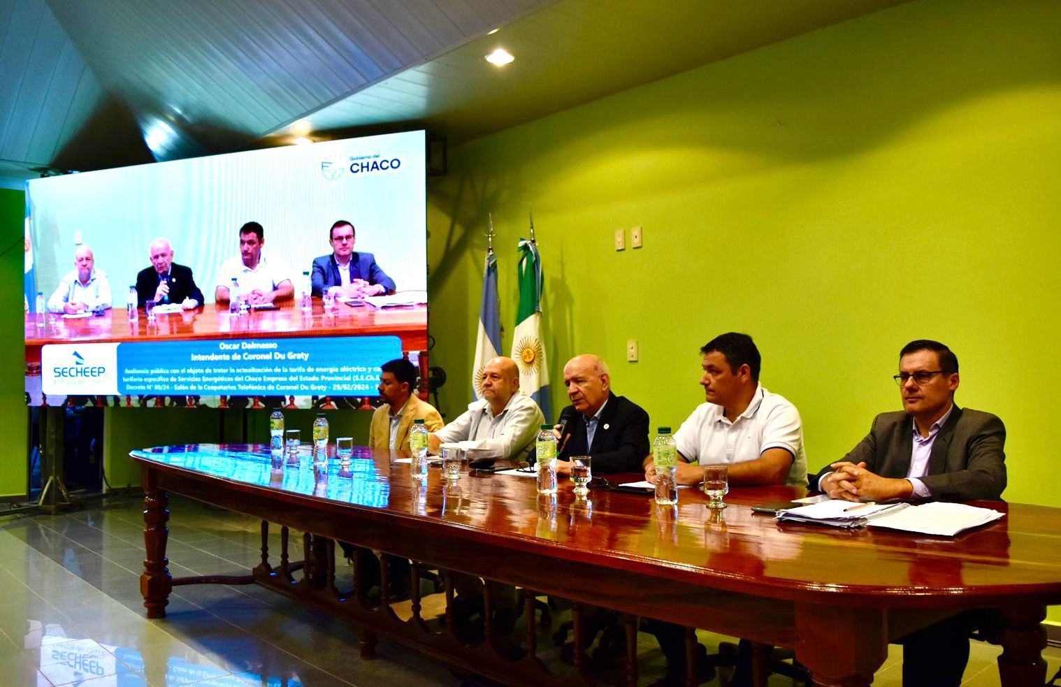 *AUDIENCIA PÚBLICA: SECHEEP PRESENTÓ PLAN DE a Y PLANTEÓ LA NECESIDAD DEL SINCERAMIENTO TARIFARIO*