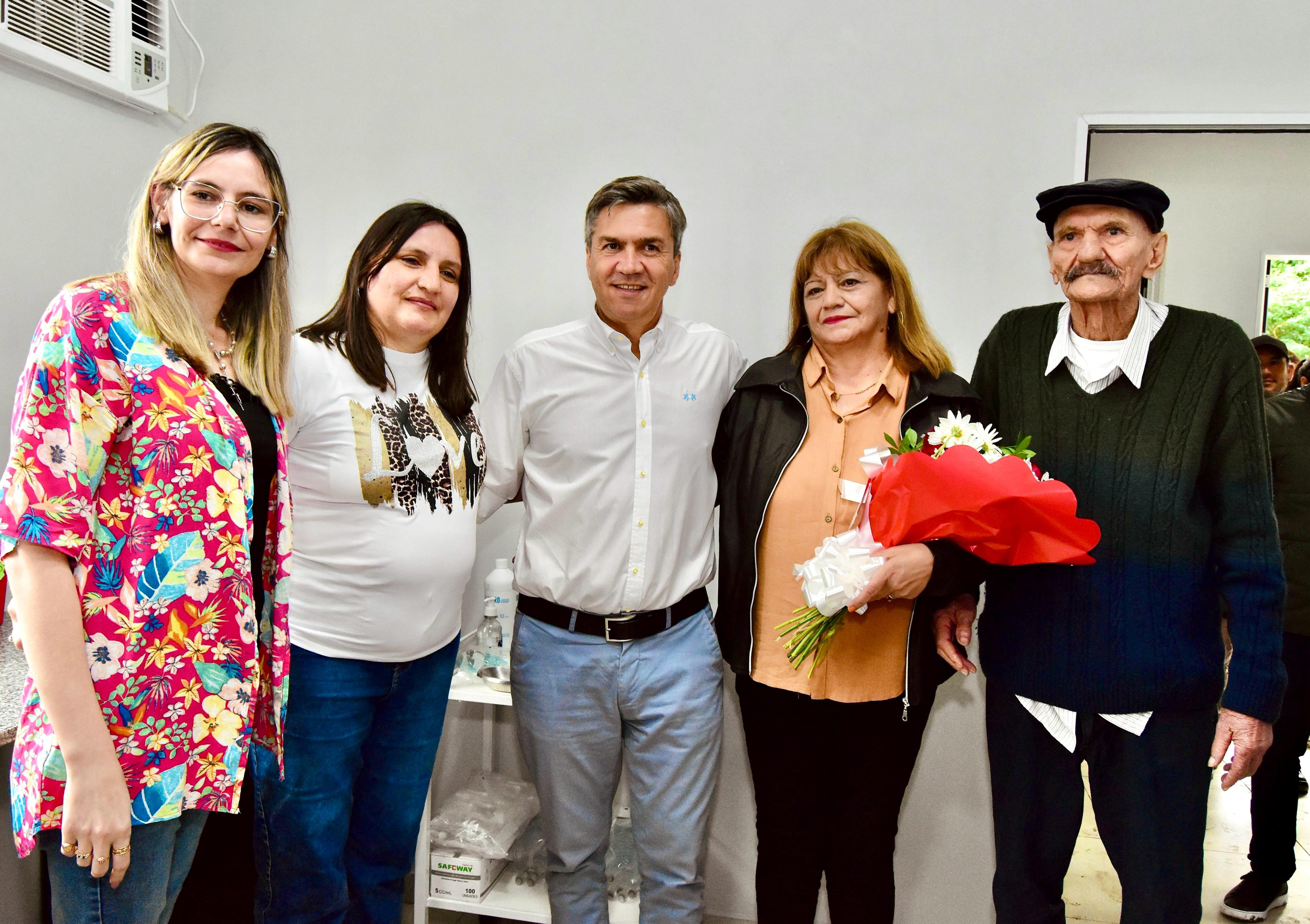EL GOBERNADOR ZDERO INAUGURÓ LA CONSTRUCCIÓN DEL CENTRO DE SALUD EN EL PARAJE PAMPA ESPERANZA- QUITILIPI