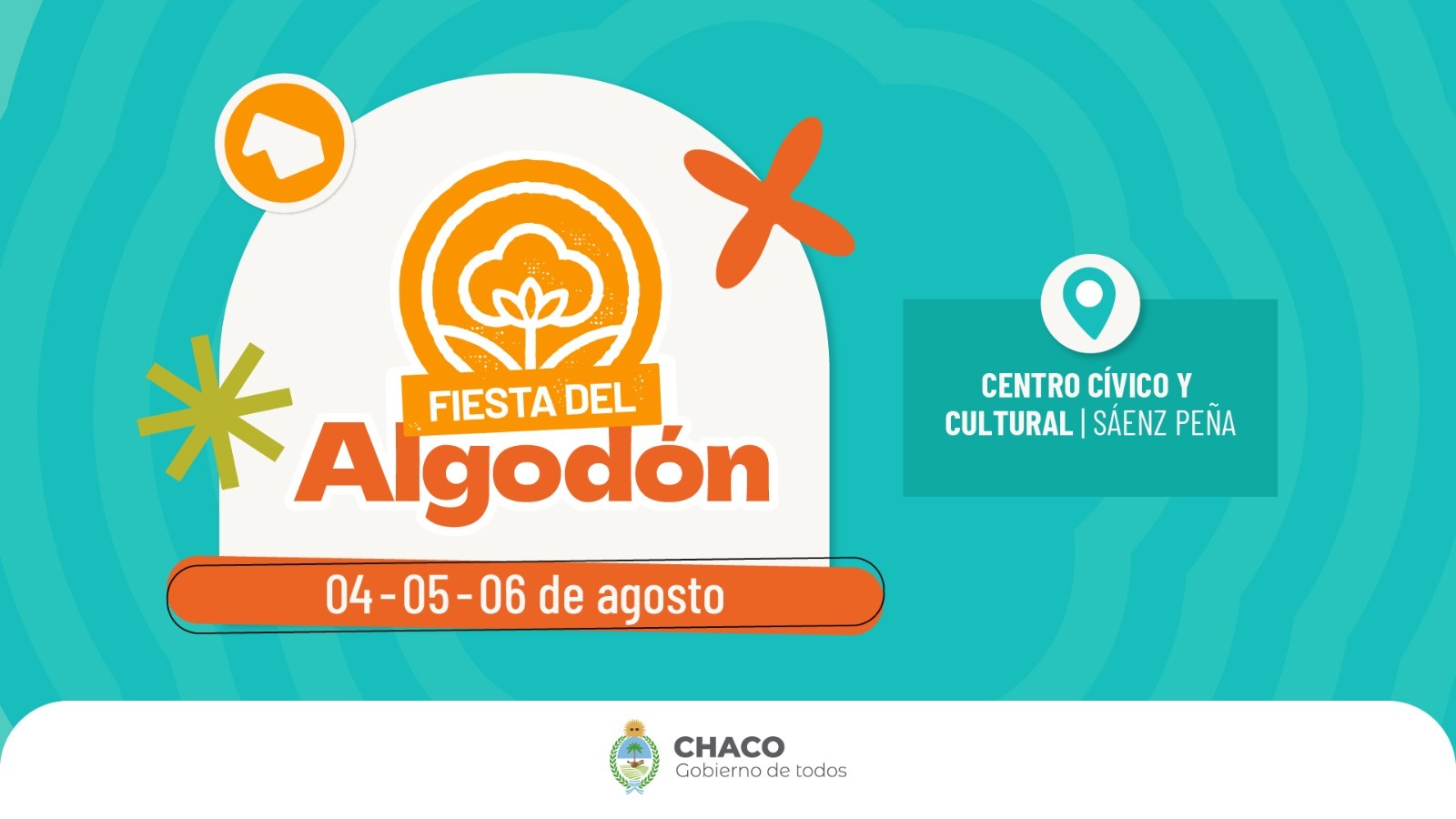 ESTE VIERNES ABRE SUS PUERTAS LA FIESTA DEL ALGODÓN 2023