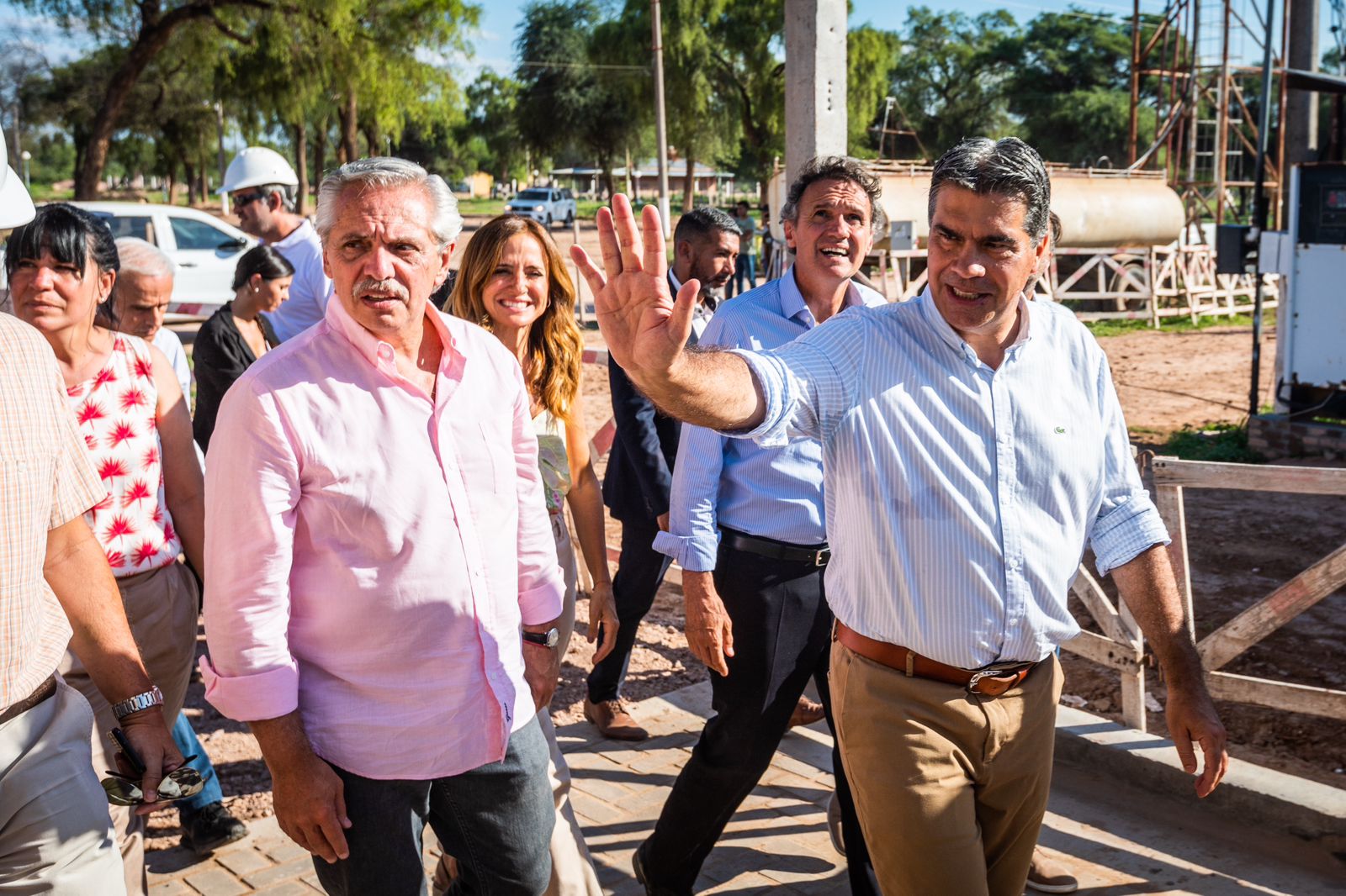 *CAPITANICH Y ALBERTO FERNÁNDEZ EN EL ACUEDUCTO MISIÓN NUEVA POMPEYA-FUERTE ESPERANZA: “ES UNA VERDADERA REPARACIÓN HISTÓRICA PARA EL IMPENETRABLE”*