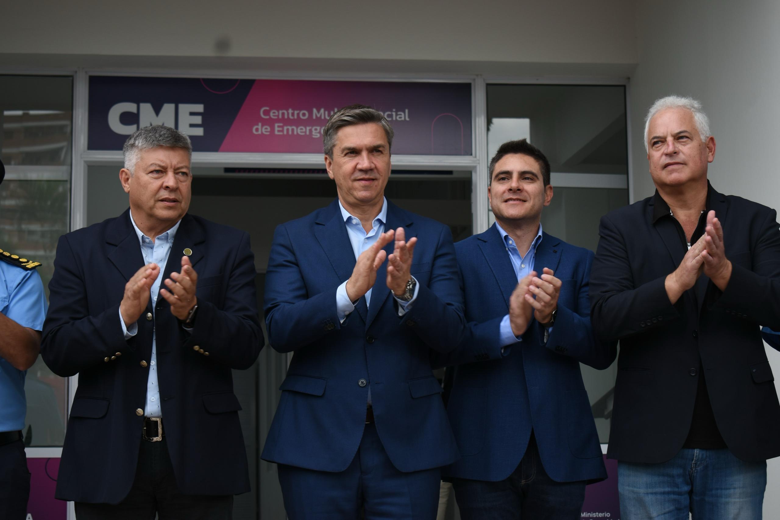 RESISTENCIA: EL GOBERNADOR ZDERO PUSO EN MARCHA EL CENTRO MULTIAGENCIAL DE EMERGENCIA