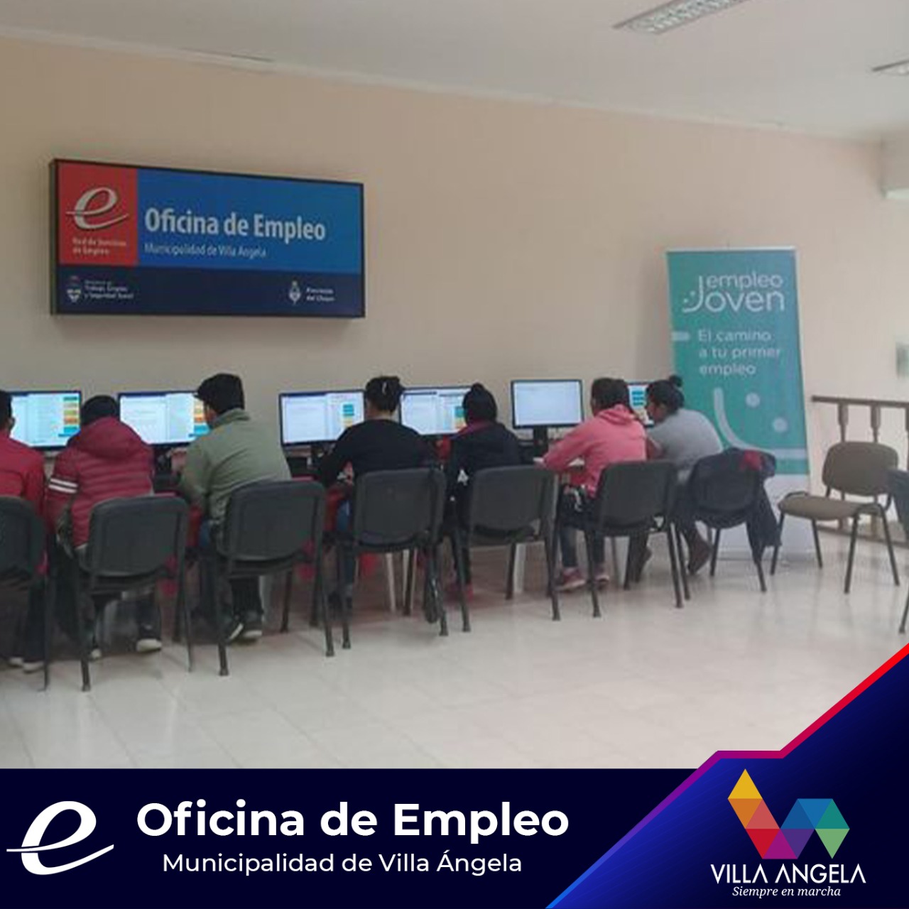 VILLA ANGELA : LA OFICINA DE EMPLEO DEL MUNICIPIO DARÁ INICIO A LOS TALLERES PARA JÓVENES