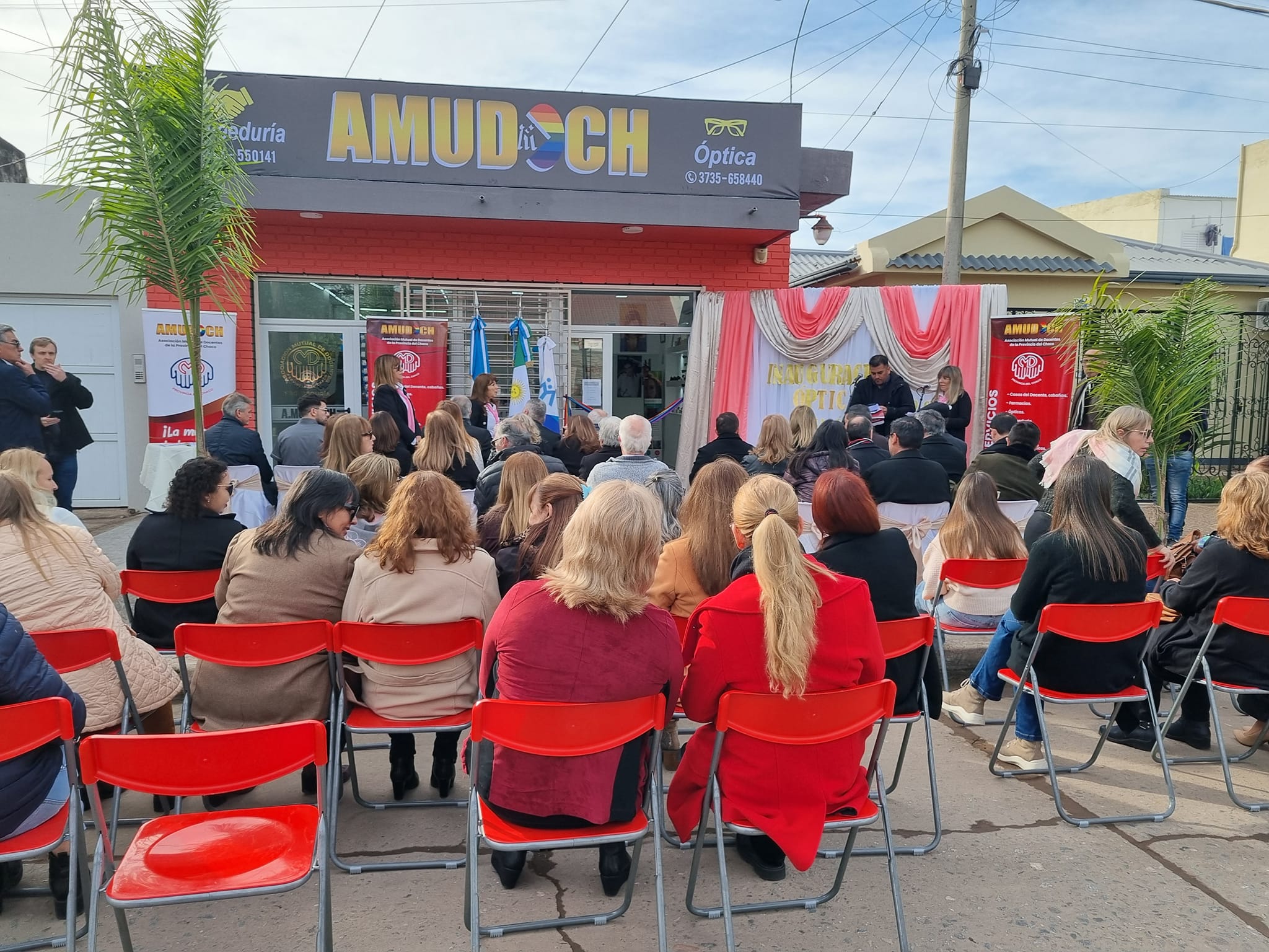 INAUGURACIÓN DE LA ÓPTICA DE LA MUTUAL AMUDOCH EN VILLA ÁNGELA