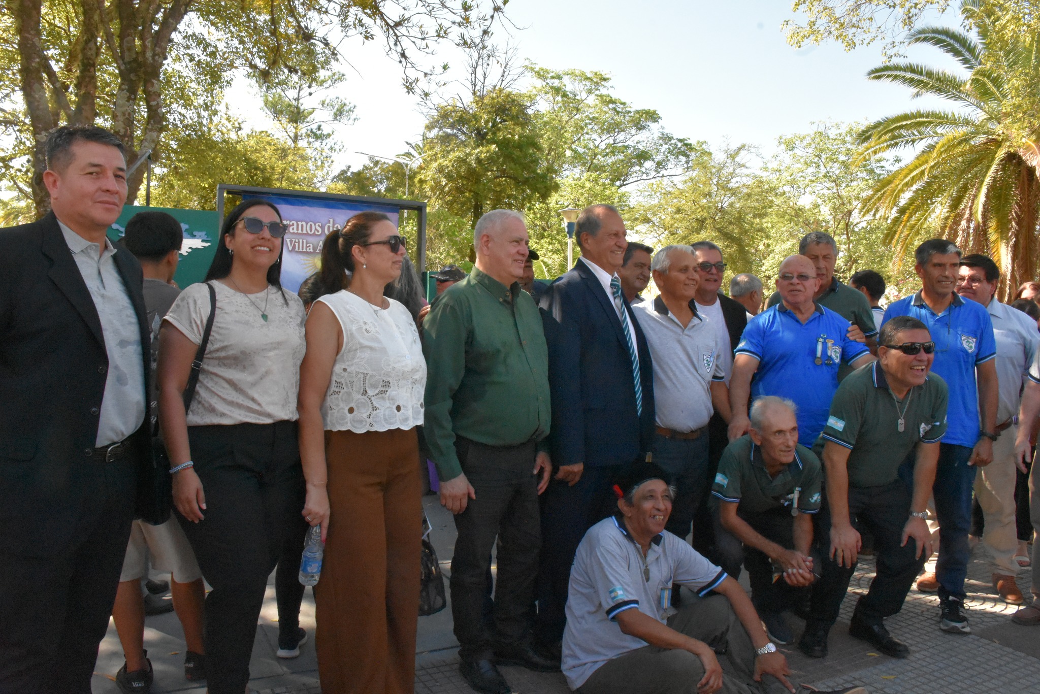 VILLA &Aacute;NGELA CONMEMOR&Oacute; EL 2 DE ABRIL CON UN EMOTIVO ACTO EN LA PLAZA GENERAL SAN MART&Iacute;N