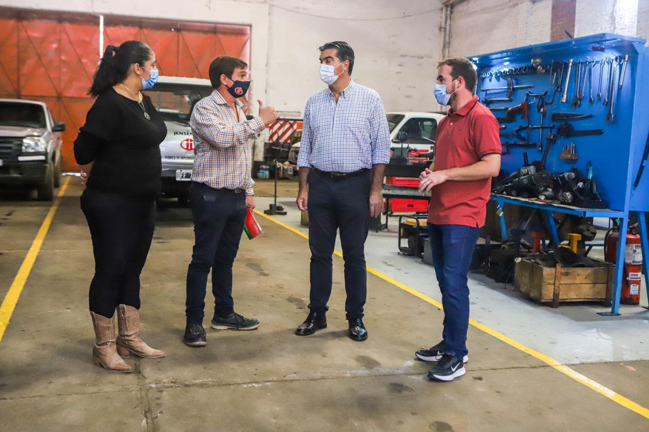MARGARITA BELÉN: EL GOBIERNO FINANCIARÁ LA AMPLIACIÓN DE LA FÁBRICA JENSEN DE HERRAMIENTAS Y MAQUINARIA AGRÍCOLA