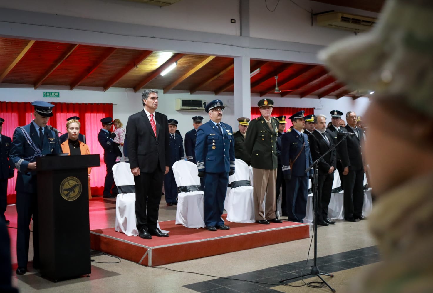 CAPITANICH PARTICIPÓ DEL 41º ANIVERSARIO DEL BAUTISMO DE FUEGO DE LA FUERZA AÉREA ARGENTINA