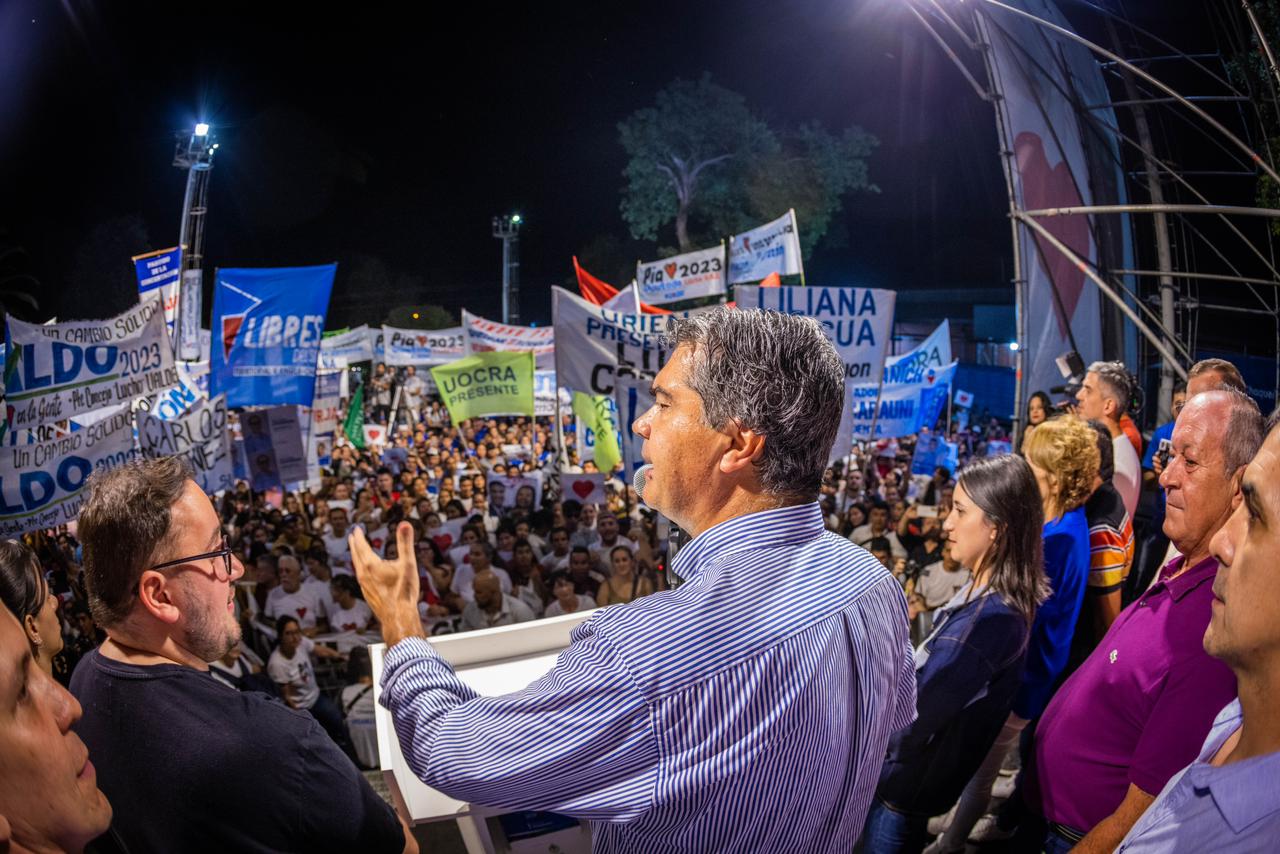 *Capitanich en el sudoeste: “Tengo las mismas ganas que el primer día de seguir transformando la provincia”*