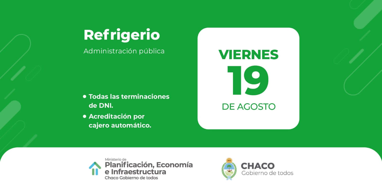 *EL GOBIERNO DIO A CONOCER EL CRONOGRAMA DE PAGO DE LA ADMINISTRACIÓN PÚBLICA*