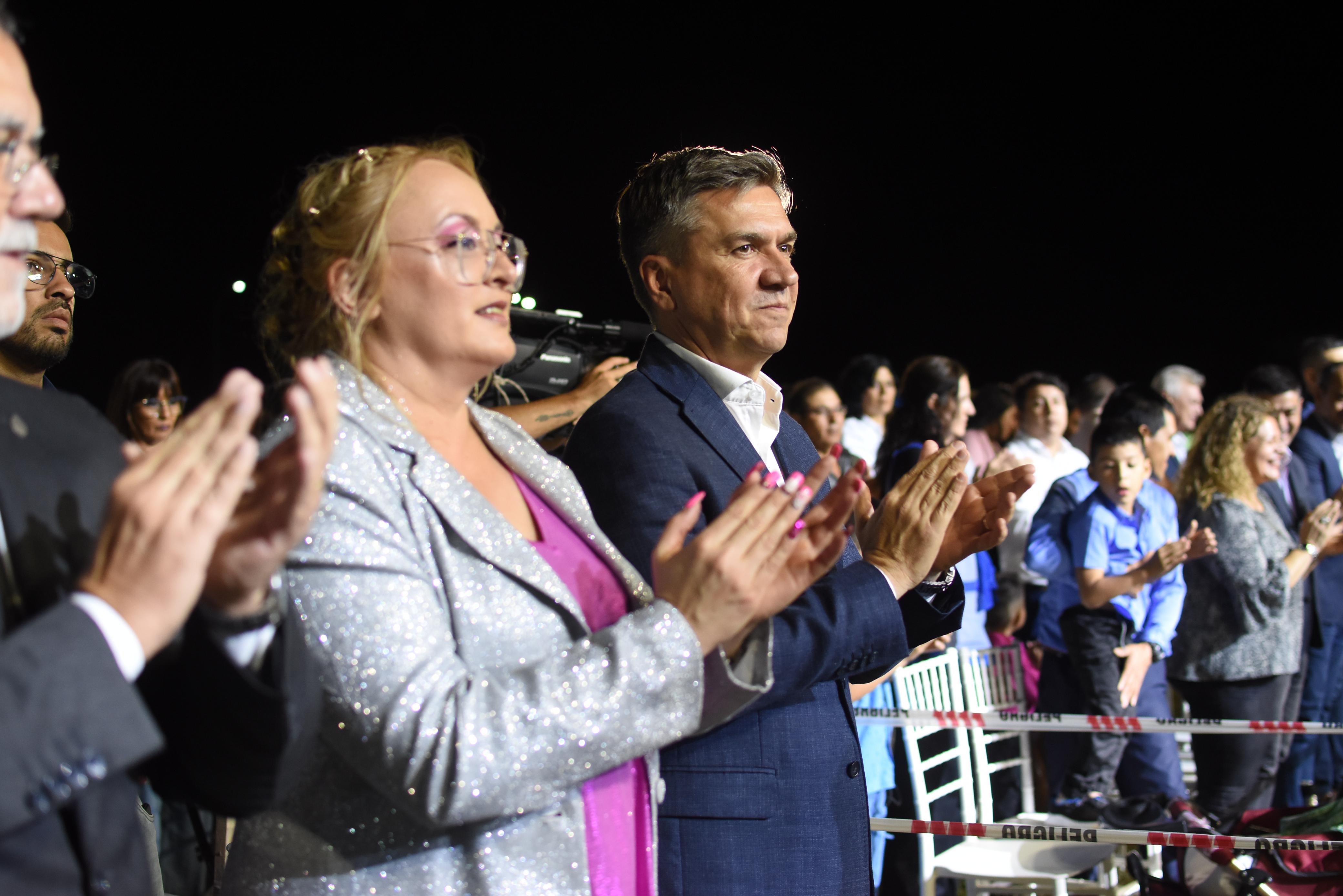 EL GOBERNADOR ZDERO ACOMPAÑÓ EL ACTO CENTRAL POR EL 97° ANIVERSARIO DE PAMPA DEL INFIERNO