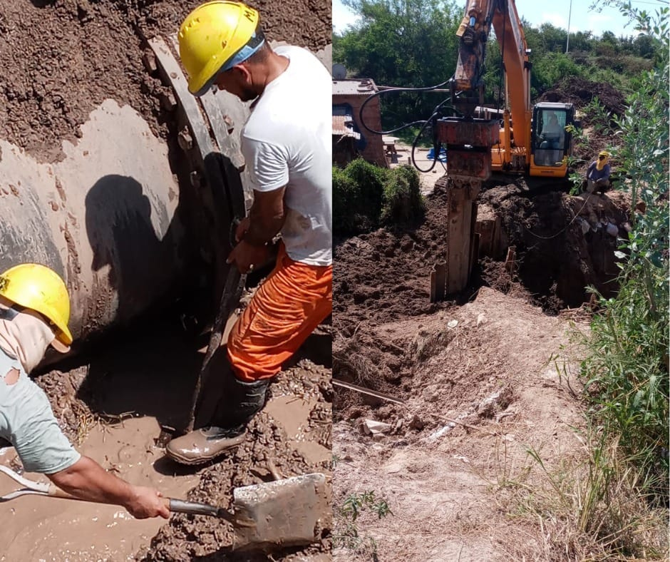 SAMEEP: FINALIZÓ EL MANTENIMIENTO EN EL SEGUNDO ACUEDUCTO Y SE RESTABLECIÓ EL SERVICIO HACIA EL INTERIOR PROVINCIAL