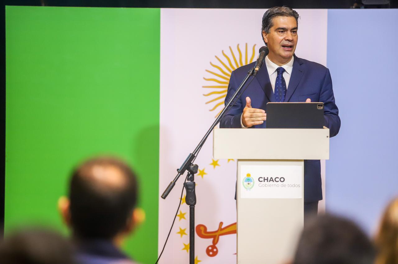 EL GOBIERNO PRESENTÓ EL PLAN ECONÓMICO CHACO CRECE UNIDO QUE INVERTIRÁ $85.000 MILLONES Y PROYECTA 40.000 PUESTOS DE TRABAJO EN CINCO AÑOS