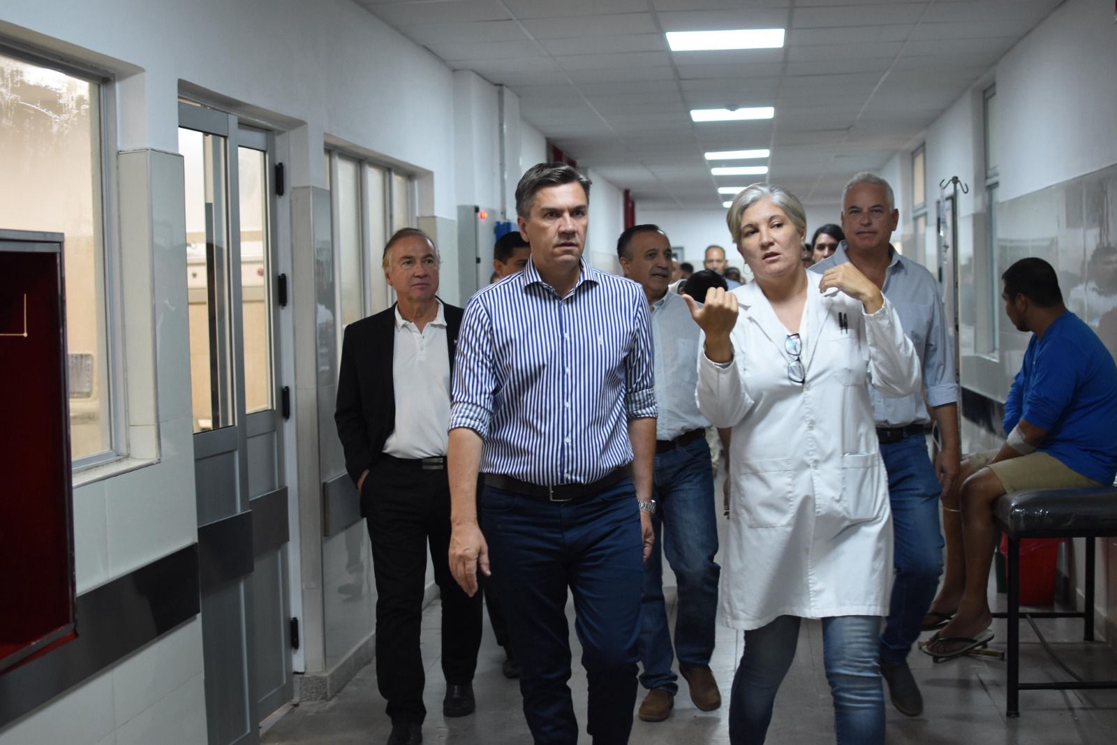 *ZDERO CULMINÓ LA OBRA DE LA GUARDIA DE EMERGENCIA DEL HOSPITAL PERRANDO*