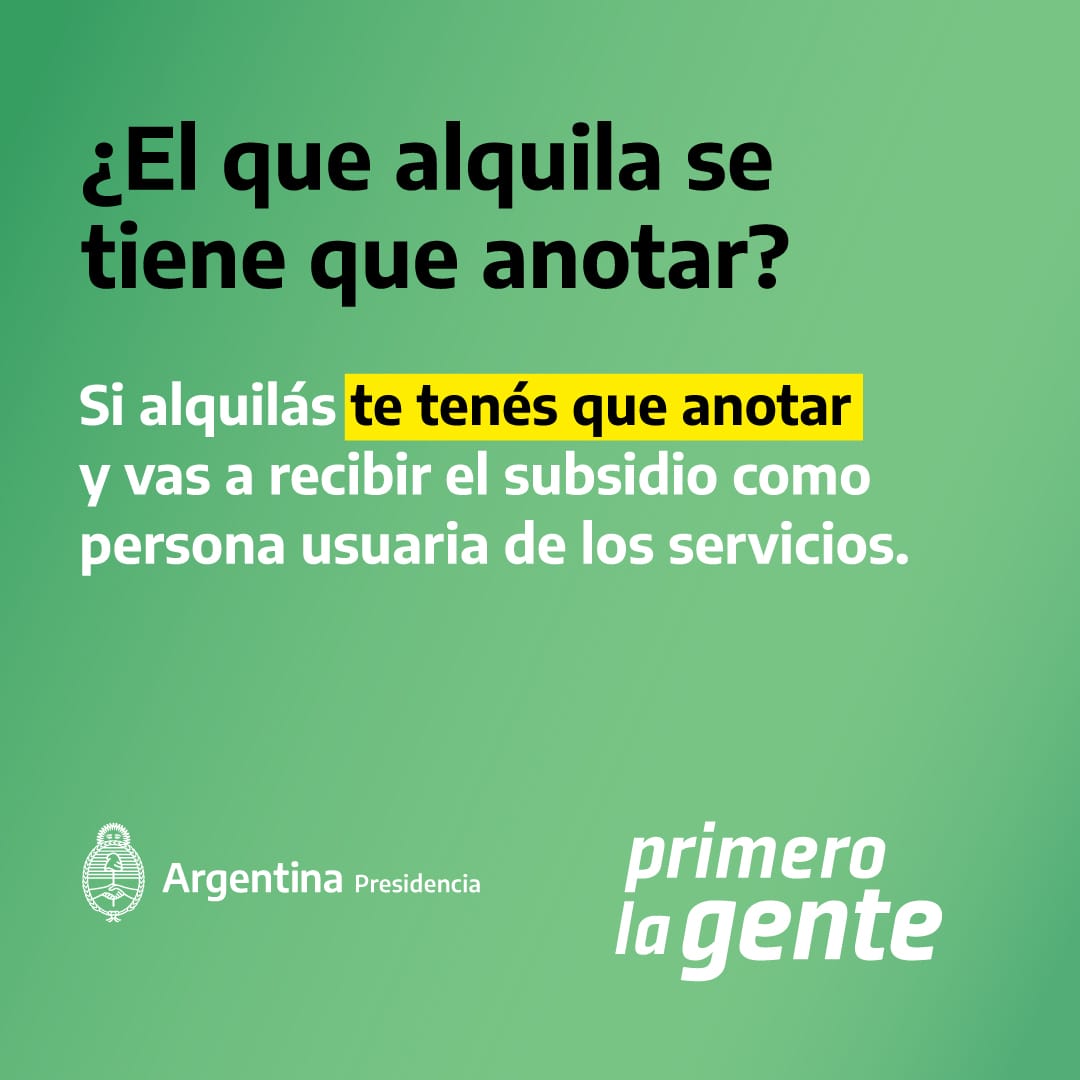 *_Cómo solicitar el subsidio para energía eléctrica y gas natural_*