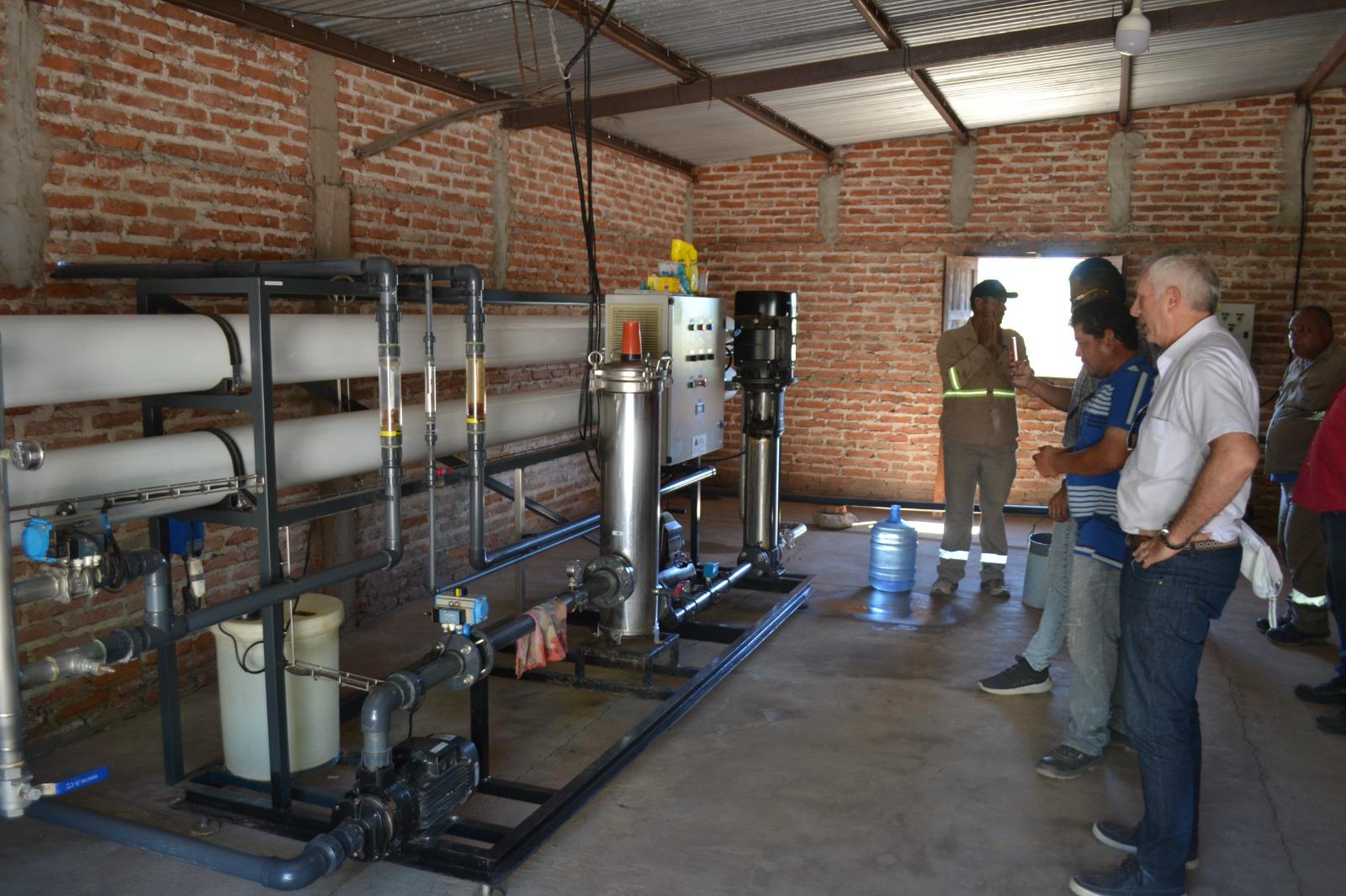 *CONCEPCIÓN DEL BERMEJO: SAMEEP REFUNCIONALIZA 2 PLANTAS DE ÓSMOSIS PARA MEJORAR EL CAUDAL      DE AGUA*