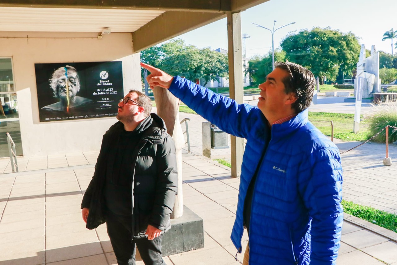 *BIENAL DE LAS ESCULTURAS: EL GOBIERNO EJECUTA OBRAS DE REMODELACIÓN EN EL PARQUE 2 DE FEBRERO