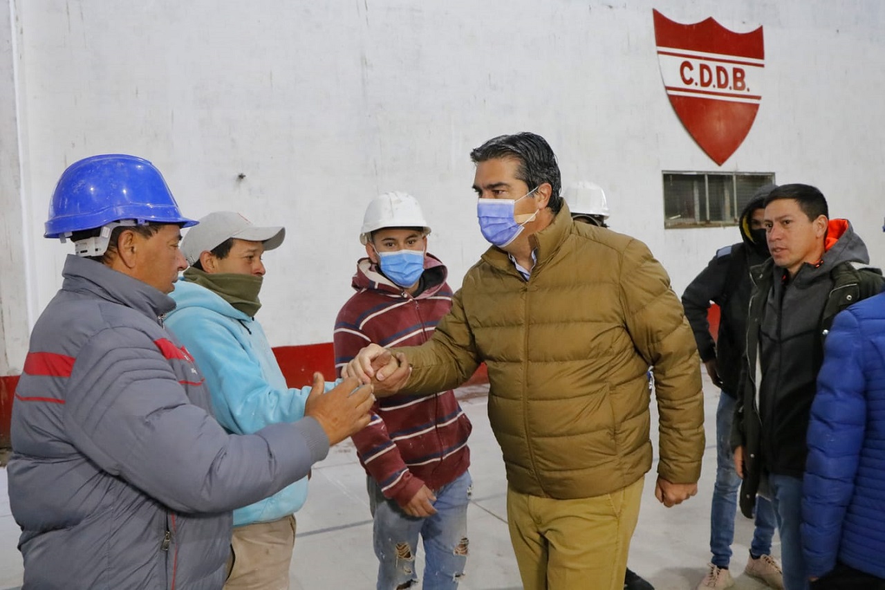 *CAPITANICH RECORRIÓ OBRAS DE INFRAESTRUCTURA EN EL DOMO DEL CENTENARIO Y EL CENTRO DEPORTIVO DON BOSCO DE RESISTENCIA*