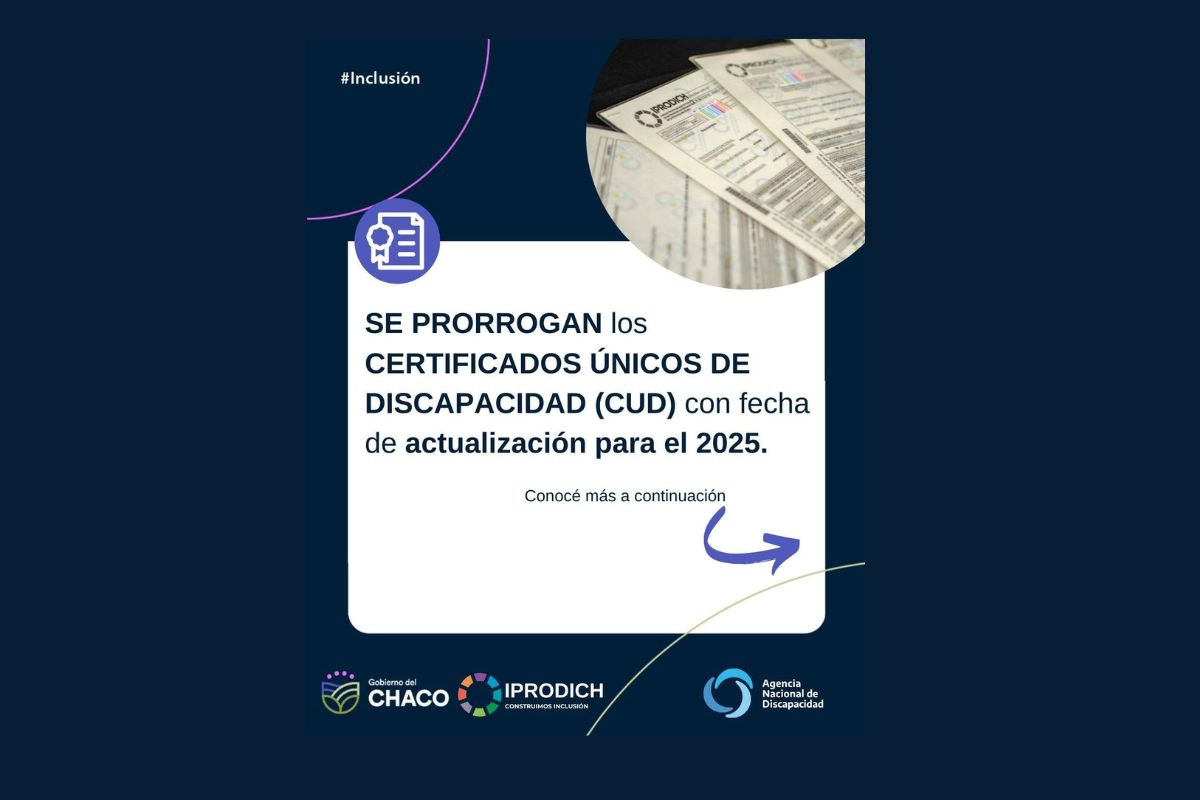 SE PRORROGAN LOS CUD CON FECHA DE ACTUALIZACIÓN PARA EL 2025