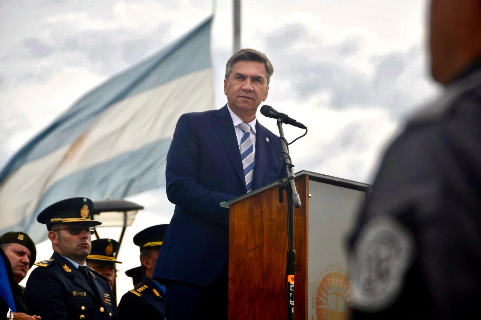 *EL GOBERNADOR ZDERO ACOMPAÑÓ AL SERVICIO PENITENCIARIO PROVINCIAL EN UN NUEVO ANIVERSARIO*