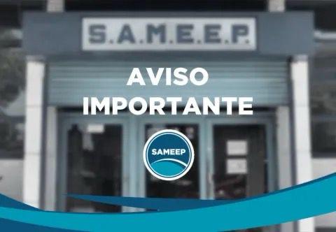 *ESTE LUNES, DESDE LAS 7 HS: SAMEEP REPARARÁ EL ACUEDUCTO QUE VA HACIA FONTANA*