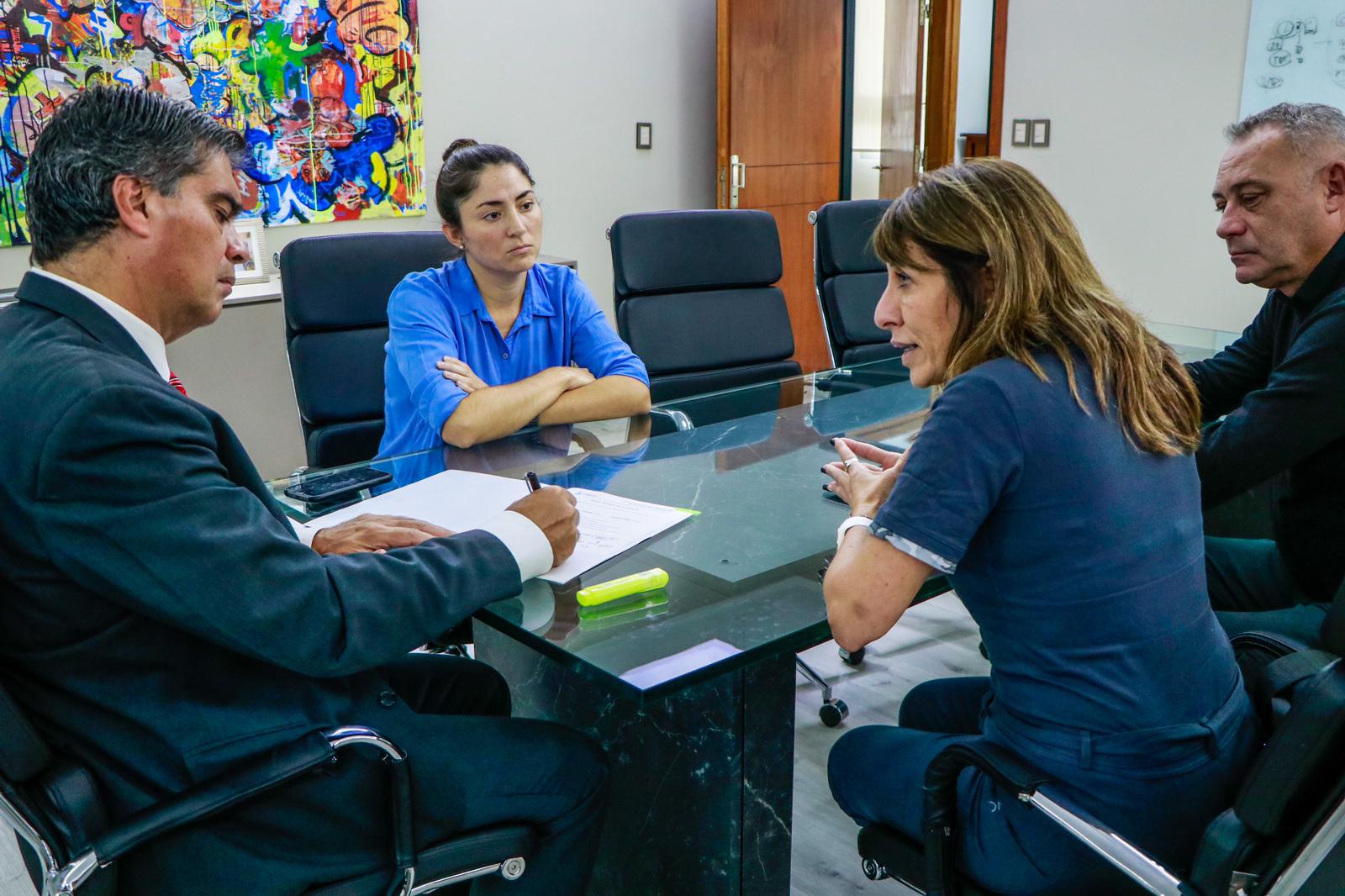 *CAPITANICH RECIBIÓ A REPRESENTANTES DEL COLEGIO DE BIOQUÍMICOS DE LA SALUD PÚBLICA*