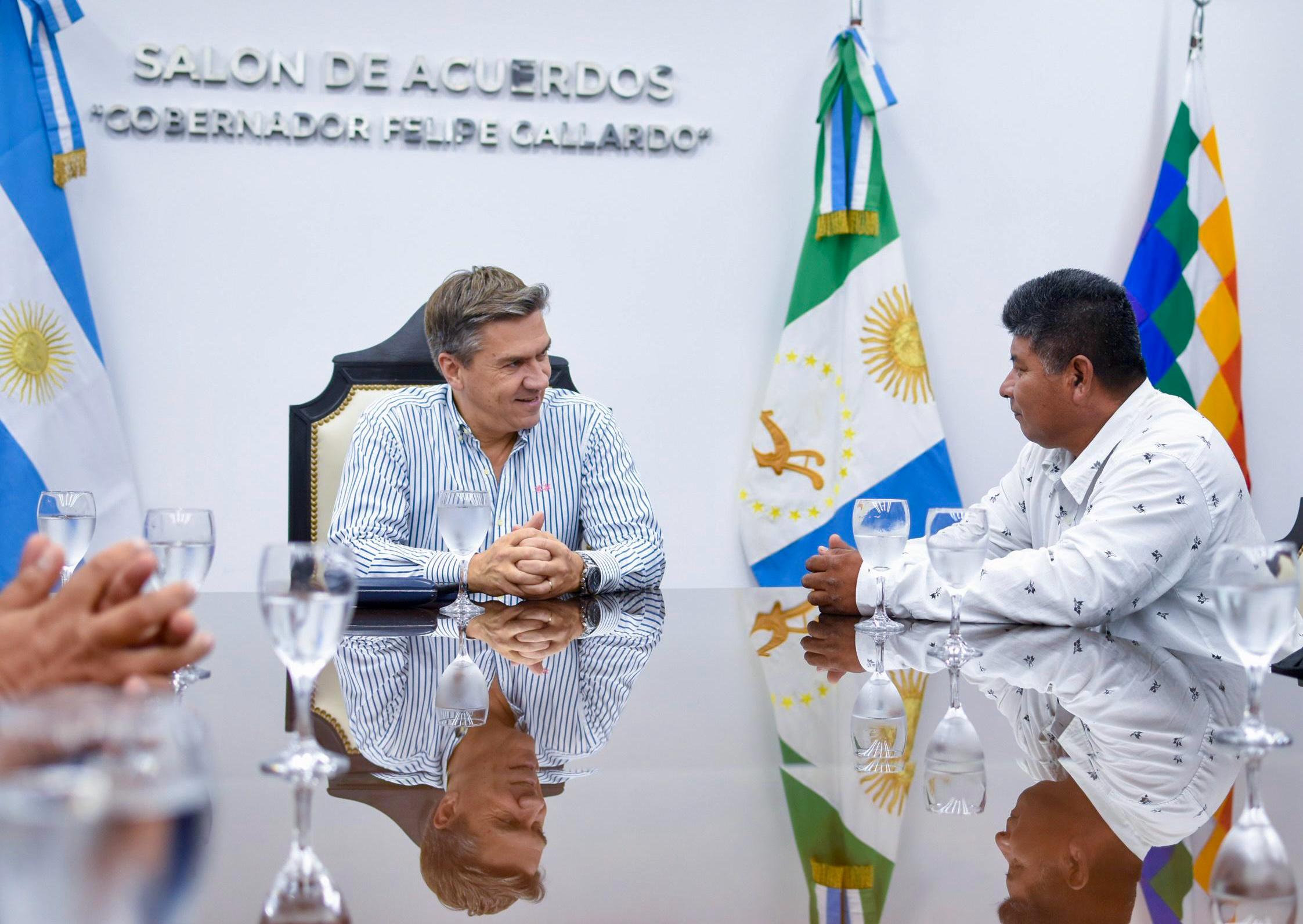 *IDACH: EL GOBERNADOR ZDERO RECIBIÓ AL FLAMANTE PRESIDENTE FLORENCIO DÍAZ Y ASEGURÓ “UN TRABAJO MANCOMUNADO Y CONTINUO”*