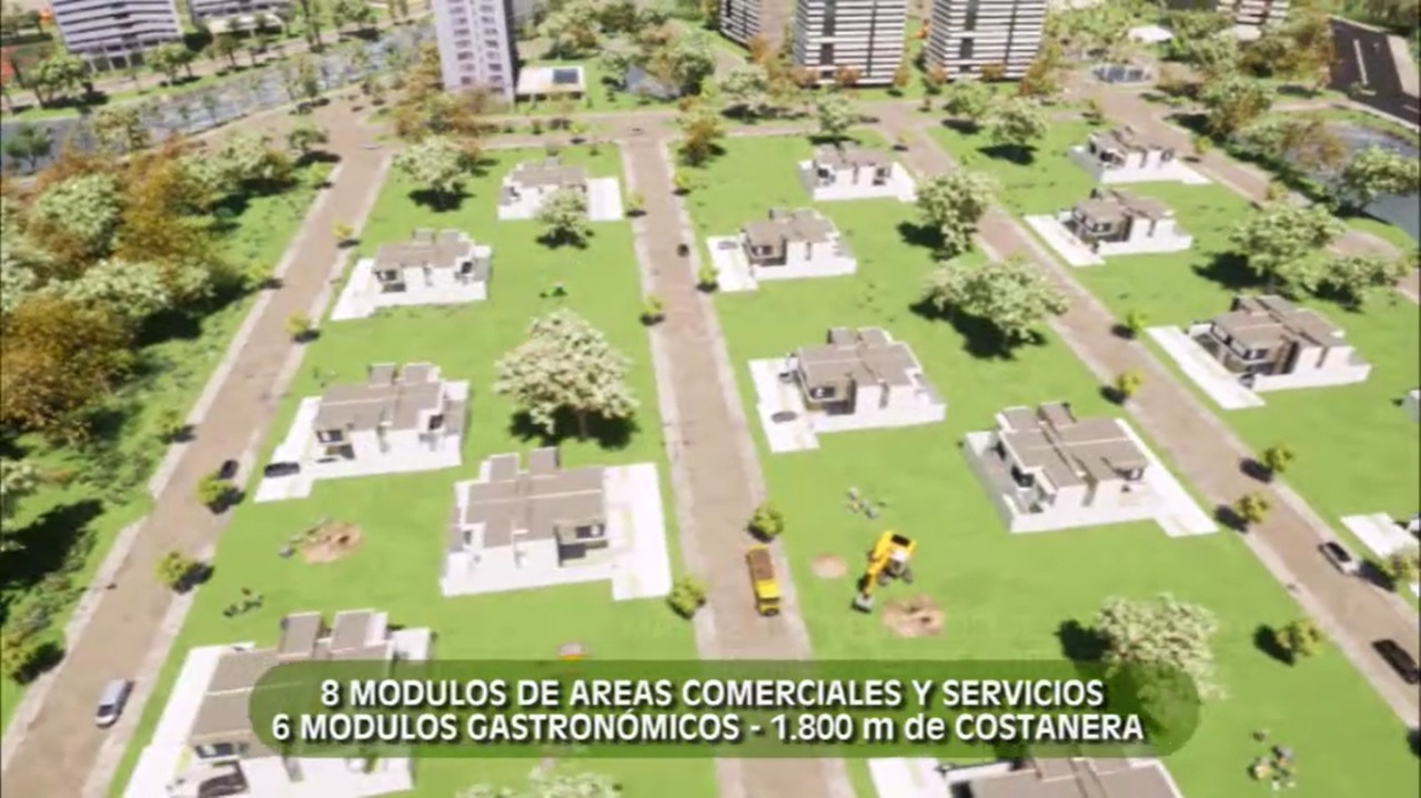 *CON GESTIONES DESDE BRASIL, EL GOBIERNO DEFINE EL DESARROLLO DEL PROYECTO INMOBILIARIO COSTA NORTE ECODISTRITO EN RESISTENCIA*