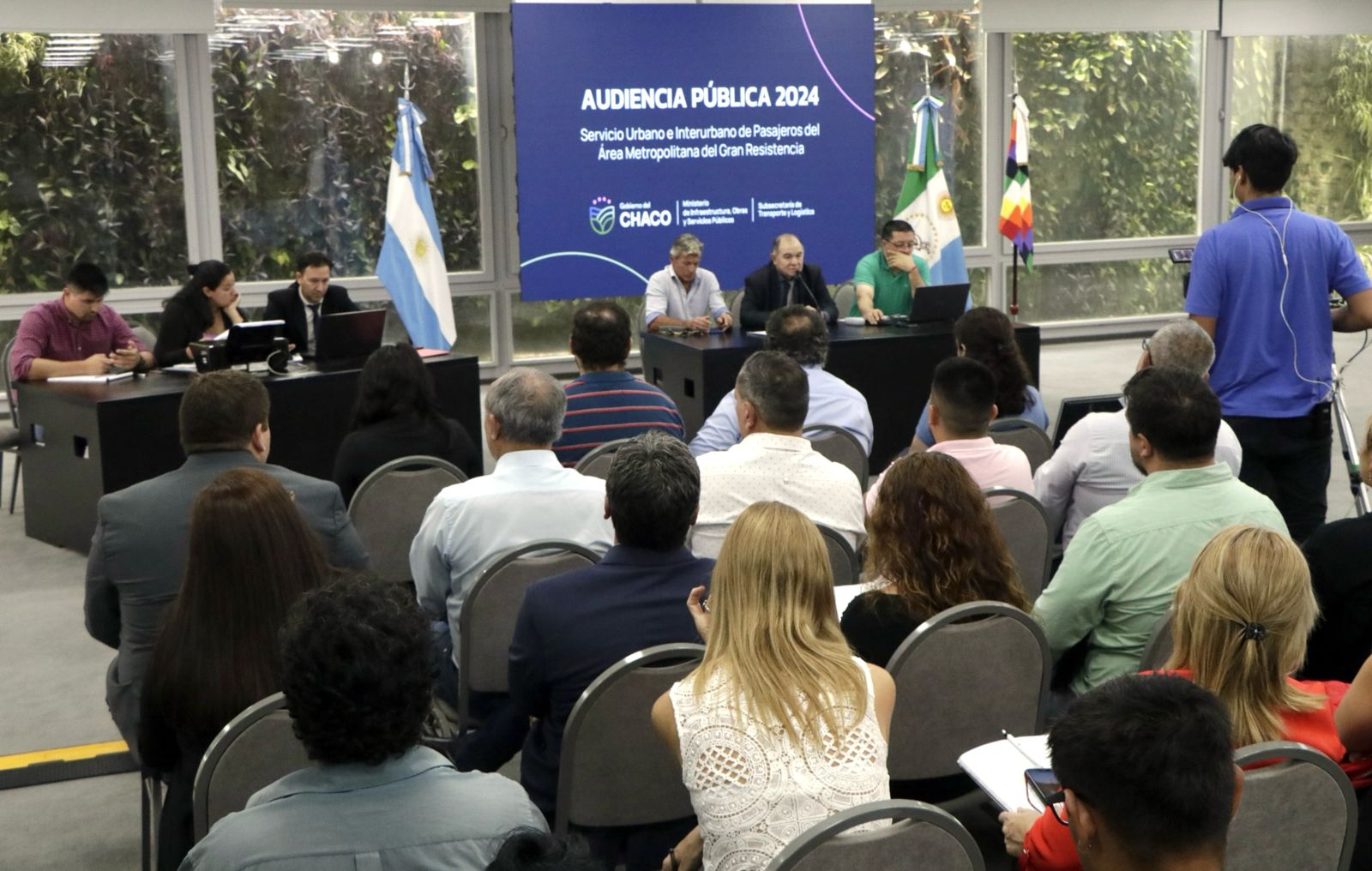 *El GOBIERNO PRESENTÓ LA PRIMERA AUDIENCIA PÚBLICA PARA EVALUAR EL NUEVO CUADRO TARIFARIO DEL BOLETO DE TRANSPORTE PÚBLICO*