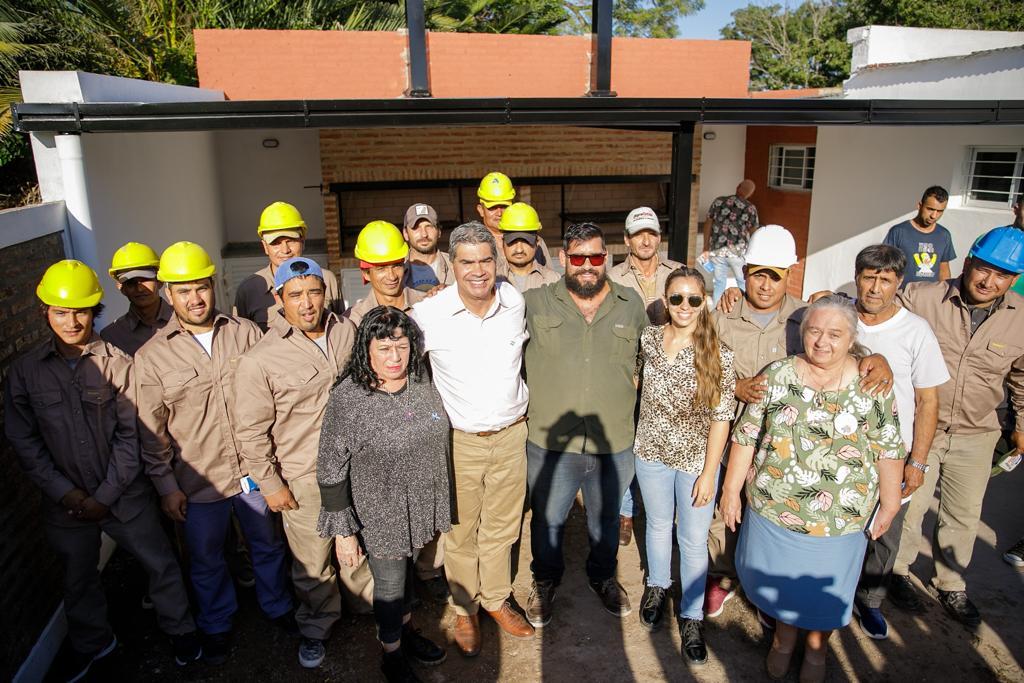 EN LA TIGRA, EL GOBERNADOR HABILITÓ LA OBRA DE REFACCIÓN INTEGRAL DEL CENTRO DE JUBILADOS