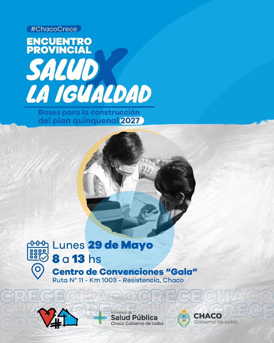 MAÑANA SE REALIZARÁ EL ENCUENTRO “SALUD POR LA IGUALDAD" CON PROFESIONALES DE TODA LA PROVINCIA