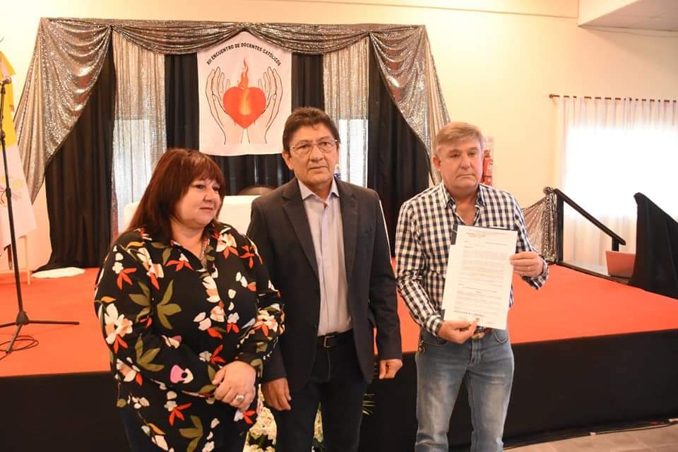 AUTORIDADES MUNICIPALES PARTICIPARON DEL 12° ENCUENTRO DE DOCENTES CATÓLICOS