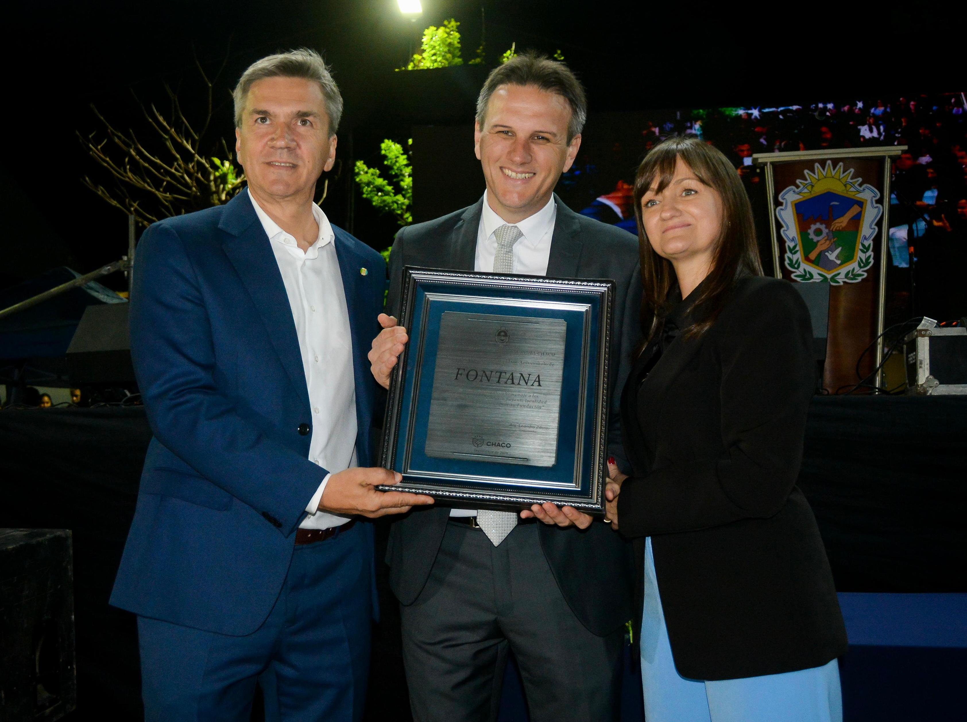 109 A&Ntilde;OS: &ldquo;FONTANA EST&Aacute; DESPEGANDO Y VAN A CONTAR SIEMPRE CON NUESTRO ACOMPA&Ntilde;AMIENTO&rdquo;ASEGUR&Oacute; ZDERO