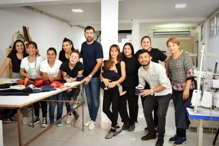 *Luciano Moser visitó talleres textiles y destacó la importancia del crecimiento del sector*