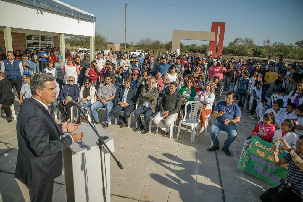 *COLONIA ABORIGEN: CAPITANICH INAUGURÓ EL NUEVO EDIFICIO DE LA ESCUELA N° 300*